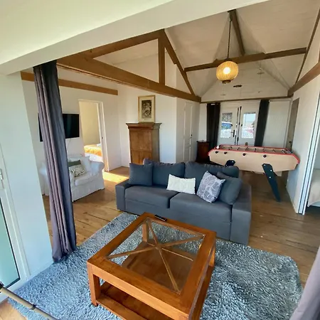 Pecheur + Annexe 12pers Vue Mont St-michel Champeaux