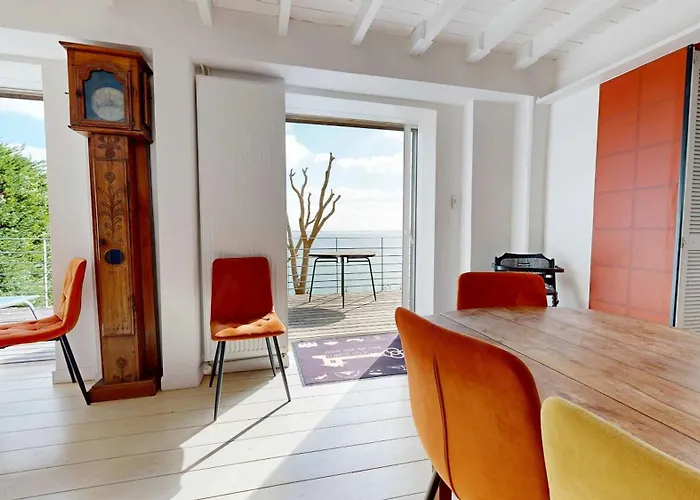 La Clef Decamp Pecheur 12pers Vue Mont St-michel Champeaux